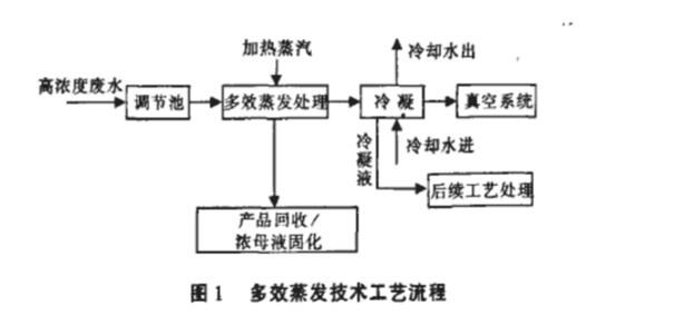 廢水蒸發(fā)器流程結(jié)構(gòu)圖